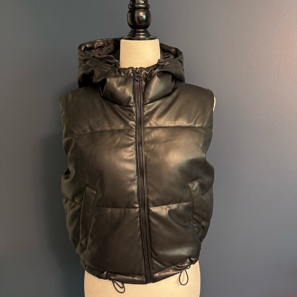 Streetwear Society Black Quilted Vest